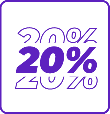 20% de descuento