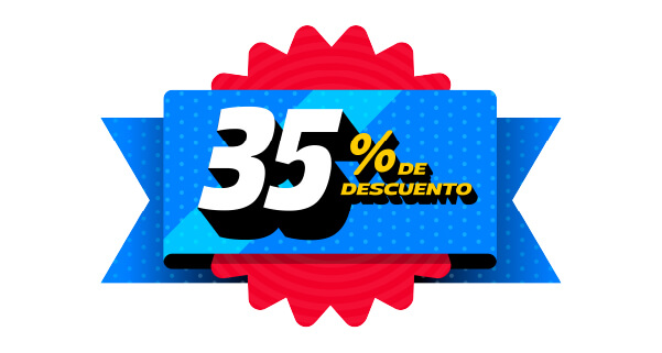 35% de descuento
