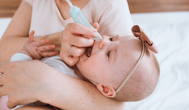 ▷ ¿Cómo descongestionar la nariz de un bebé? | Bebés | San Pablo Farmacia