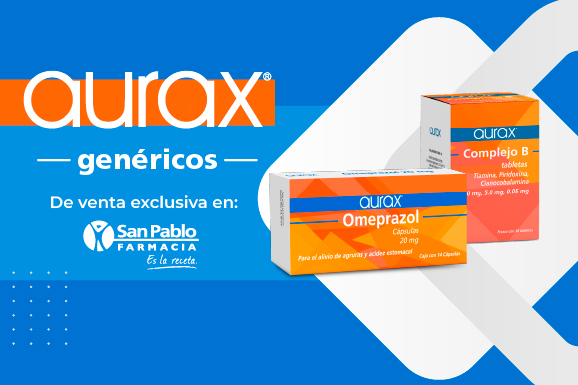 Aurax: Medicamentos genéricos de alta calidad | General | San Pablo Farmacia